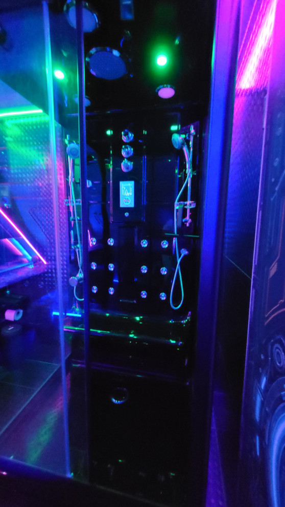 Salle de bain CYBER punk