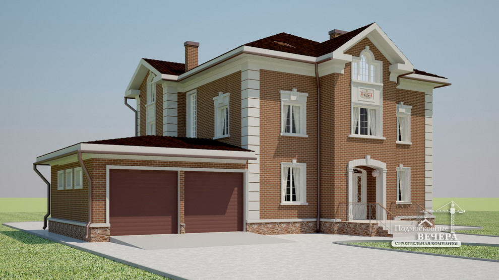 Коттедж в английском стиле 380 кв.м.