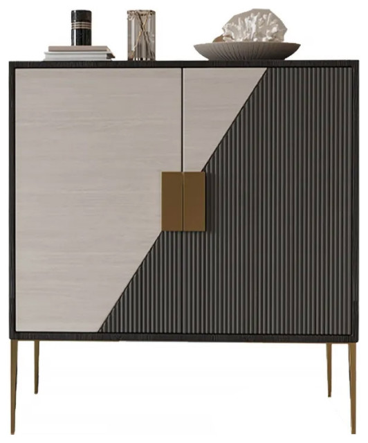 Door Chest Modern Accent Cabinet, Accent Cabinet With Shelves