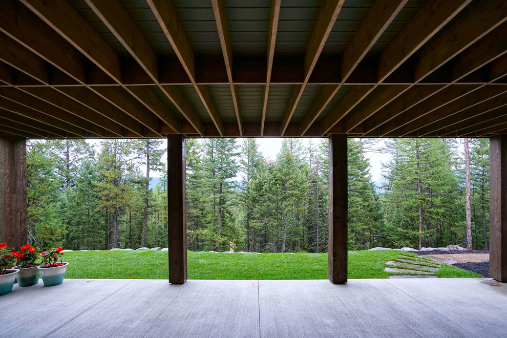 Deck - rustic deck idea