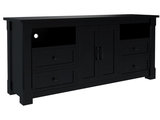 Callahan Solid Wood 36 Inch TV Stand Small Media Table .