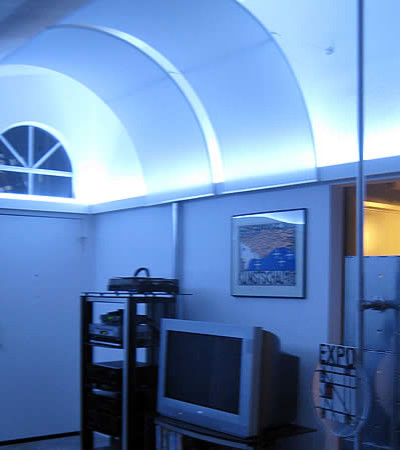 Cove Ceiling With Led Rope Lights Contemporary Other