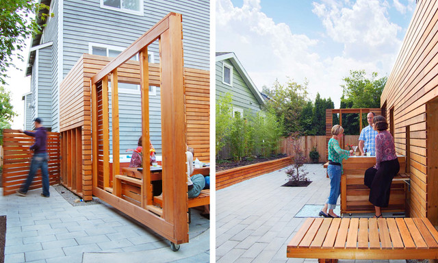 Vertical Patio contemporary-terrace