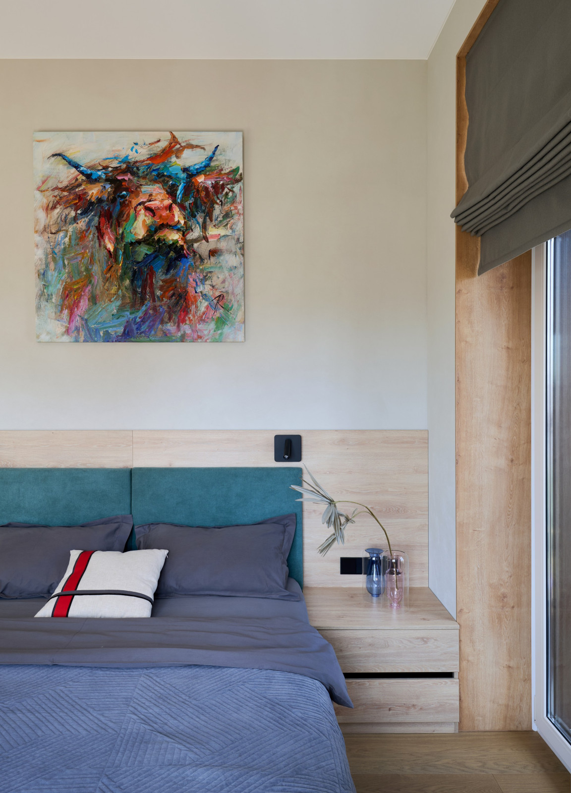 Светлая двухкомнатная квартира 60 кв.м. с панорамными окнами