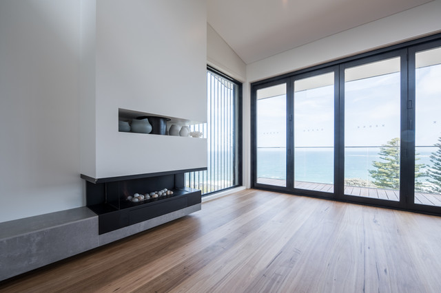 Schroder House contemporary-living-room