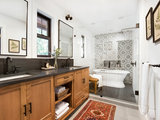 Farmhouse Bathroom by Kimberlee Marie Interiors