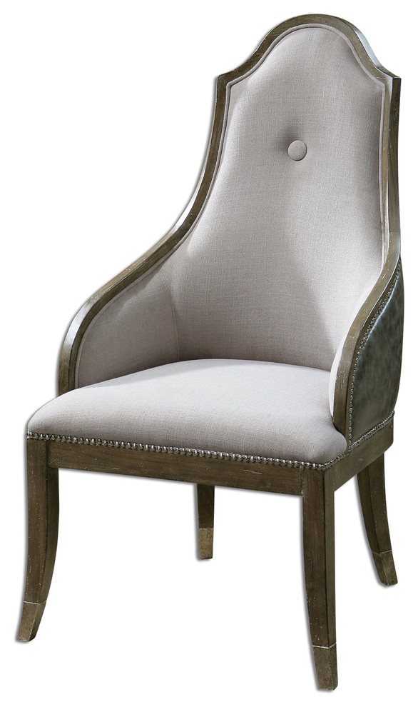 Sylvana Gray Accent Chair
