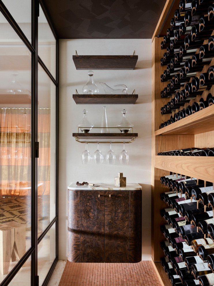 Photo of a modern wine cellar in Sydney.