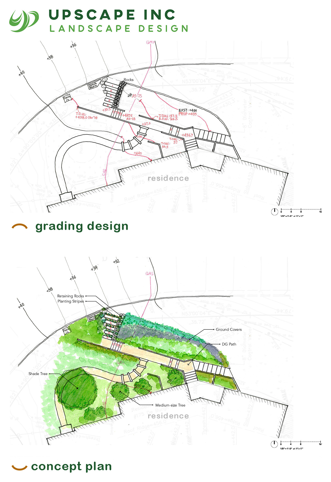 A New Landscape Path in San Anselmo
