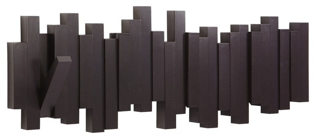 Umbra Sticks Multi Hook Contemporary Wall Coat Hooks By Umbra Sticks Multi Hook Espresso