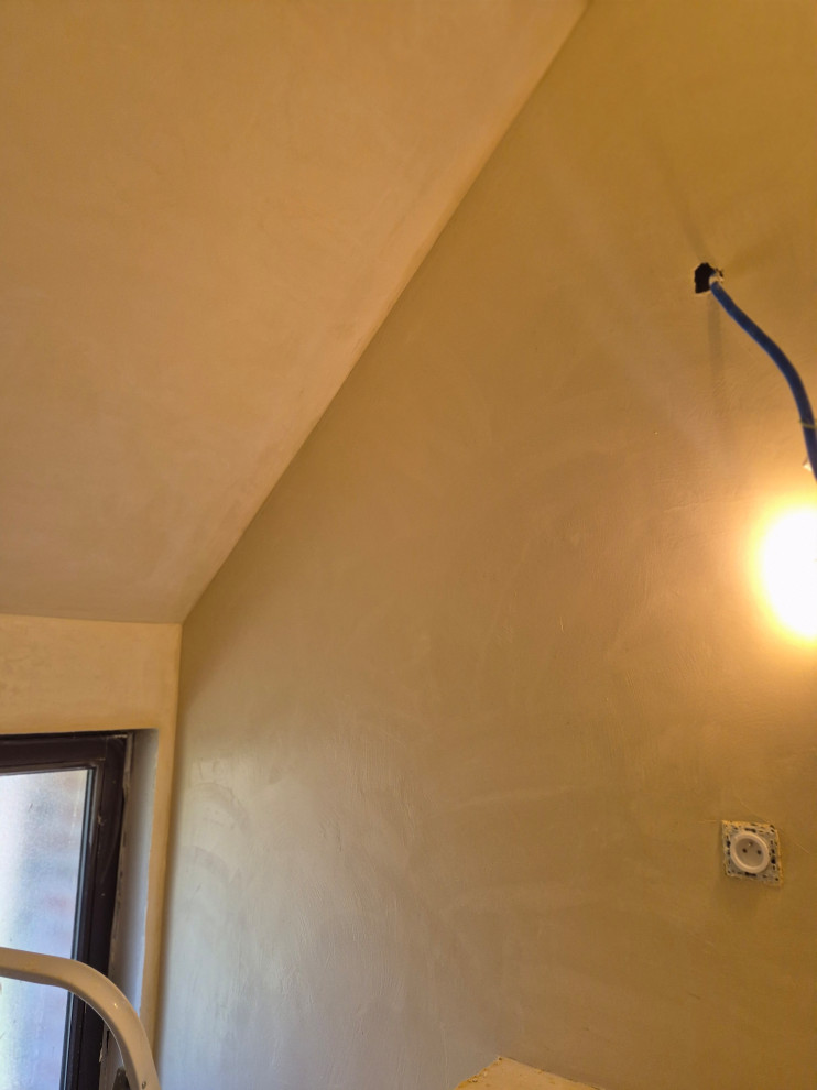 Tadelakt dans une maison de campagne