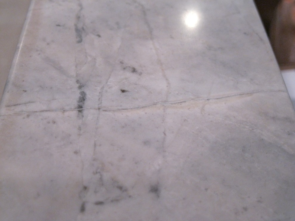 Cracked Quartzite Counter Top Cracked