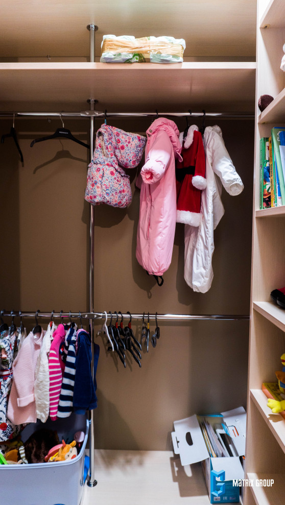 Корпусная мебель для всех жилых зон в ЖК Мономах