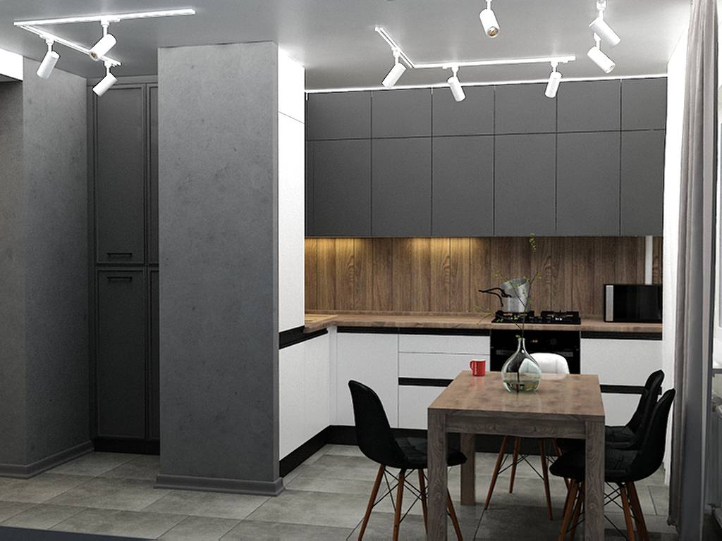 дизайн-проект интерьера 3х комнатной квартиры (чешка)