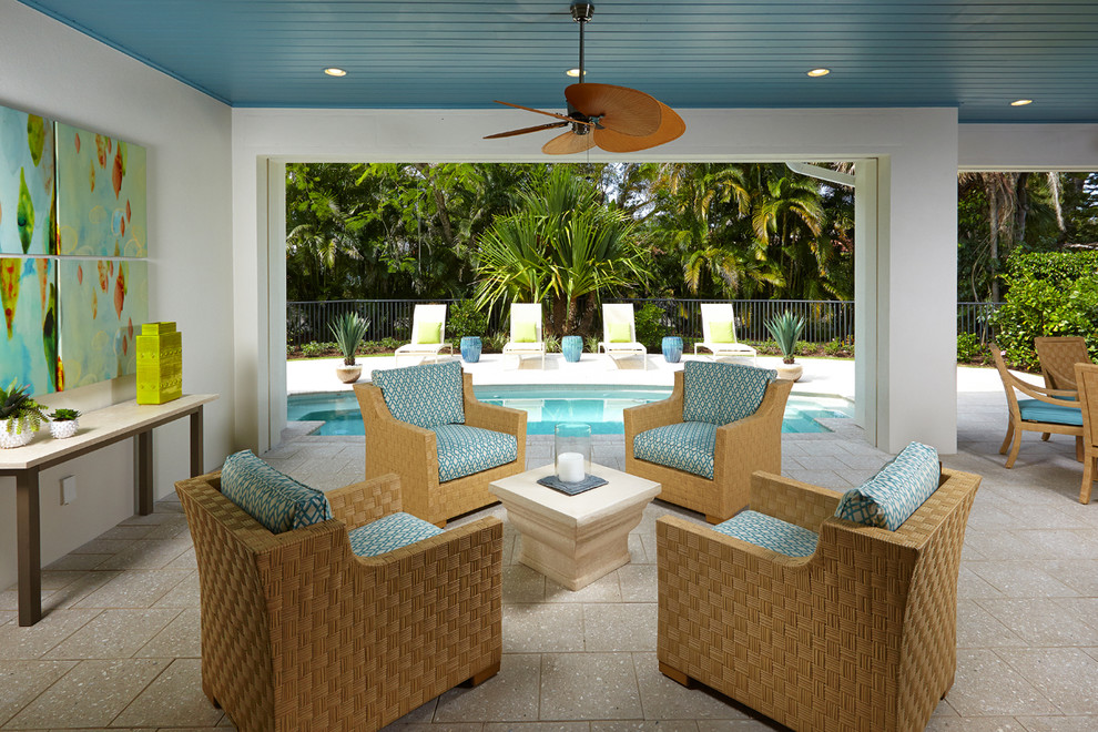 Beach Style Patio Beach Style Patio Miami