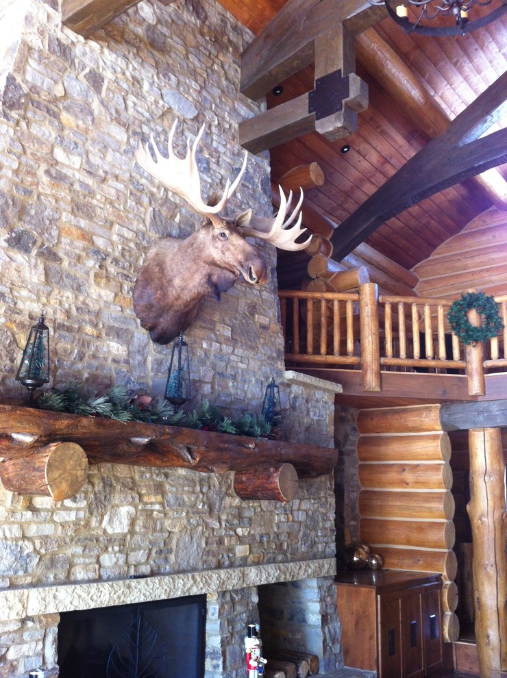 Kremlin Ranch Log Home Build