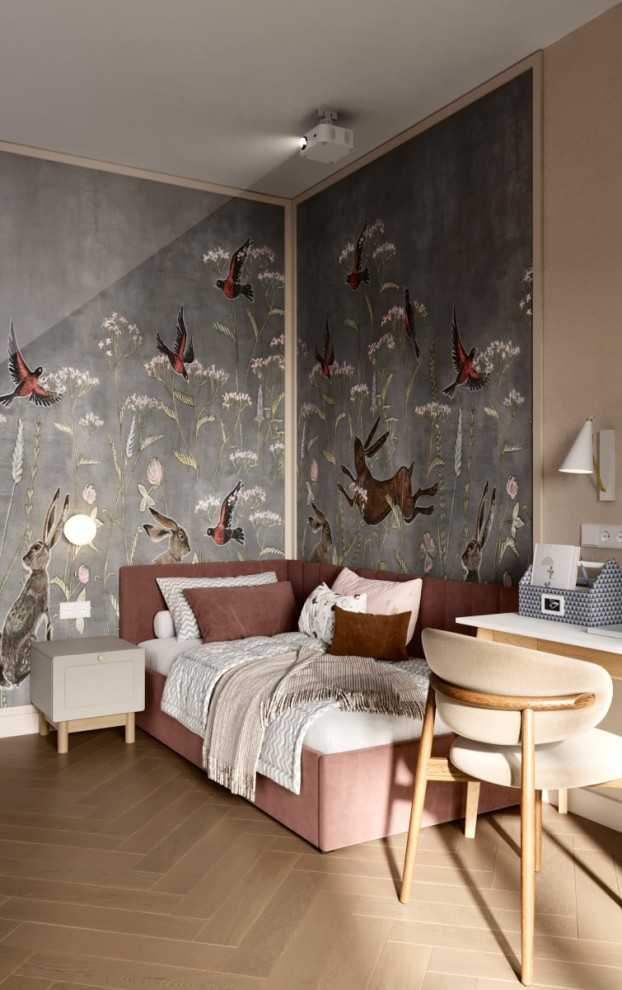 Детская комната ЖК Юлай (3D-визуализации)