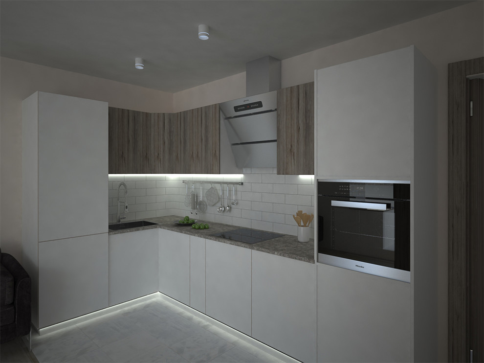 Самара, ул. Гая. Дизайн-проект квартиры для семьи с двумя детьми.