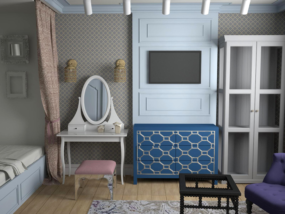 Будуар с восточными нотками