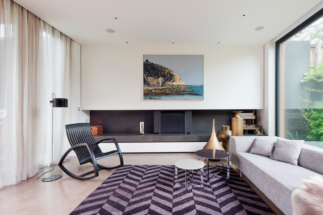 Kooyong Residence modern-wohnbereich