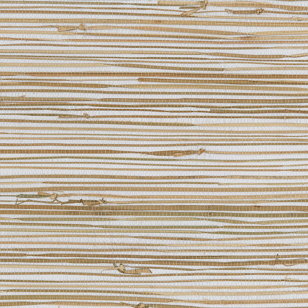 Designer Grasscloth, Boodle White, Natural, 488438 Beach Style