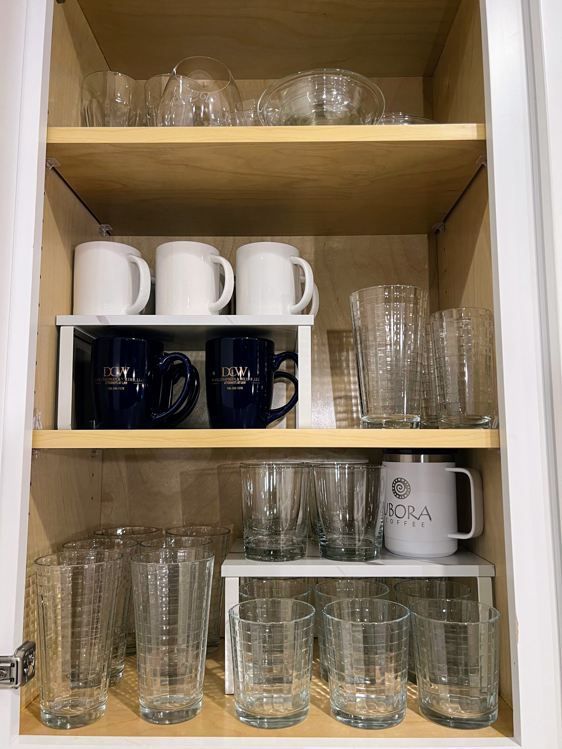 Organized Kitchen Cabinet