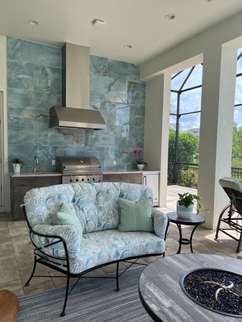 Outdoor kitchen project Fort Myers