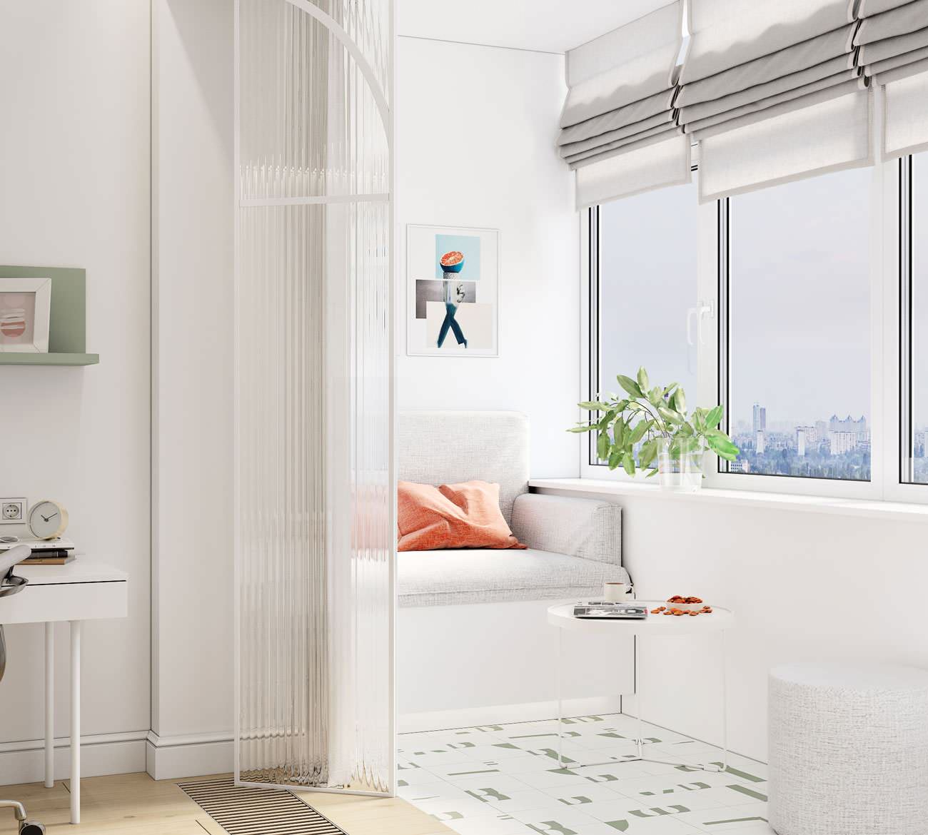 Дизайн интерьера четырехкомнатной квартиры в г. Москва