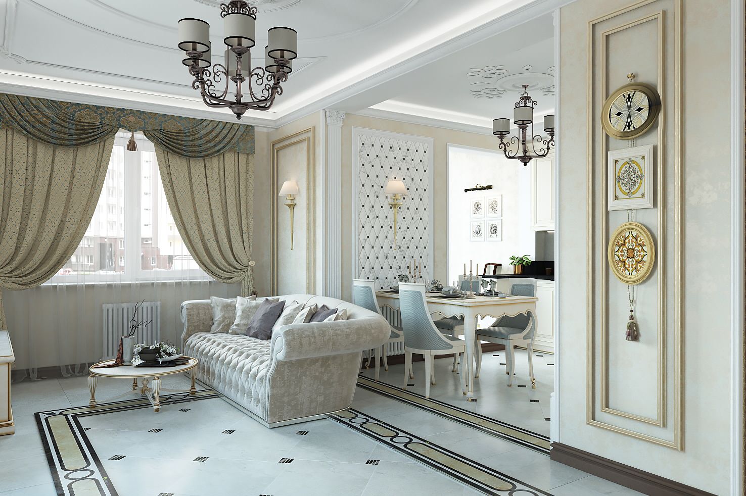 Трёшка в ЖК Солнечный Город