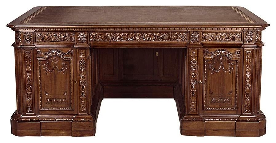 Presidents Hms Resolute Desk Victorian Desks And Hutches By