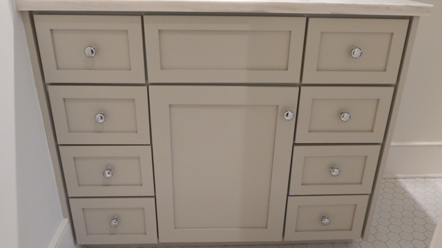 Custom bathroom vanity nyklassisk-badevaerelse