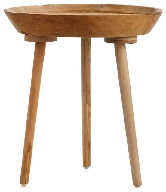 Takara Round Table, Short Midcentury Side Tables And End Tables