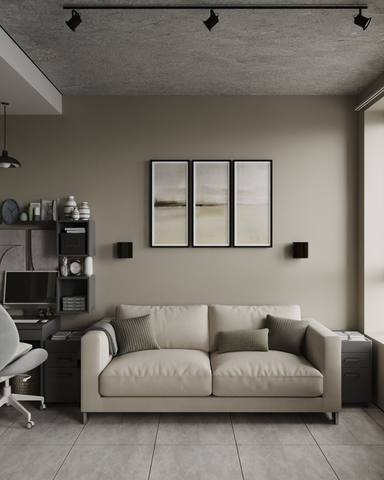 Дизайн-проект студии в стиле лофт