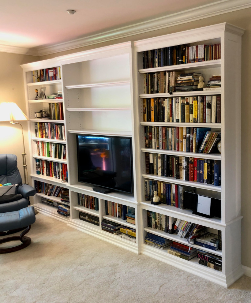 Fitted bookcases
