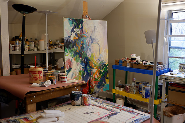 Cheryl Johnson Original Fine Art Joan Mitchell Inspired