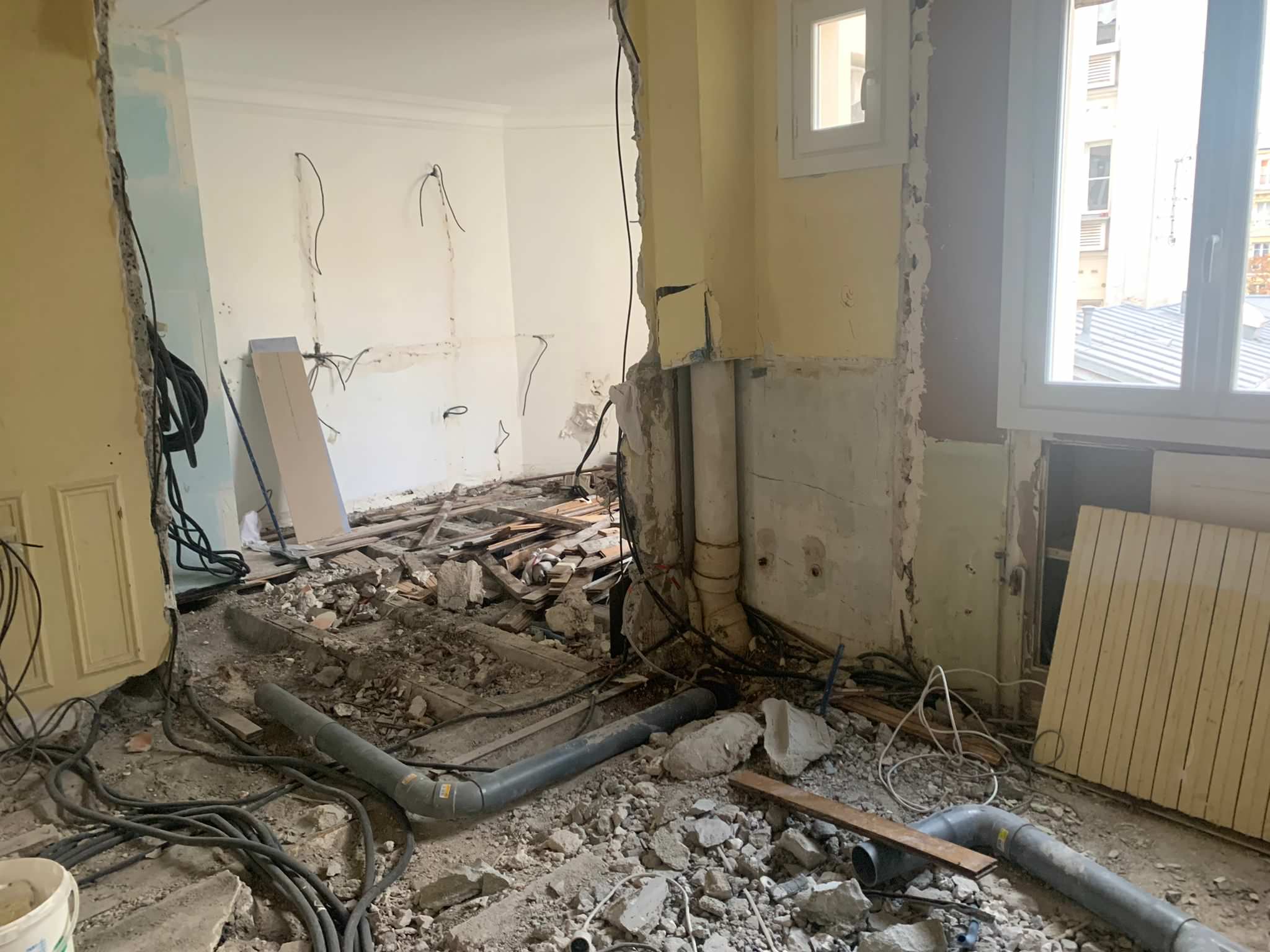 Rénovation d'un appartement dans le 15ème