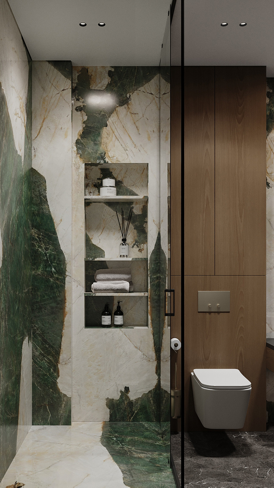 Брутальный интерьер квартиры 85 кв.м. в Москве. Проект