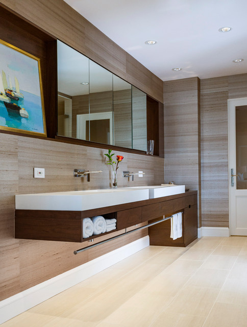 Edgecliff Point Bathroom minimalistisch-badezimmer