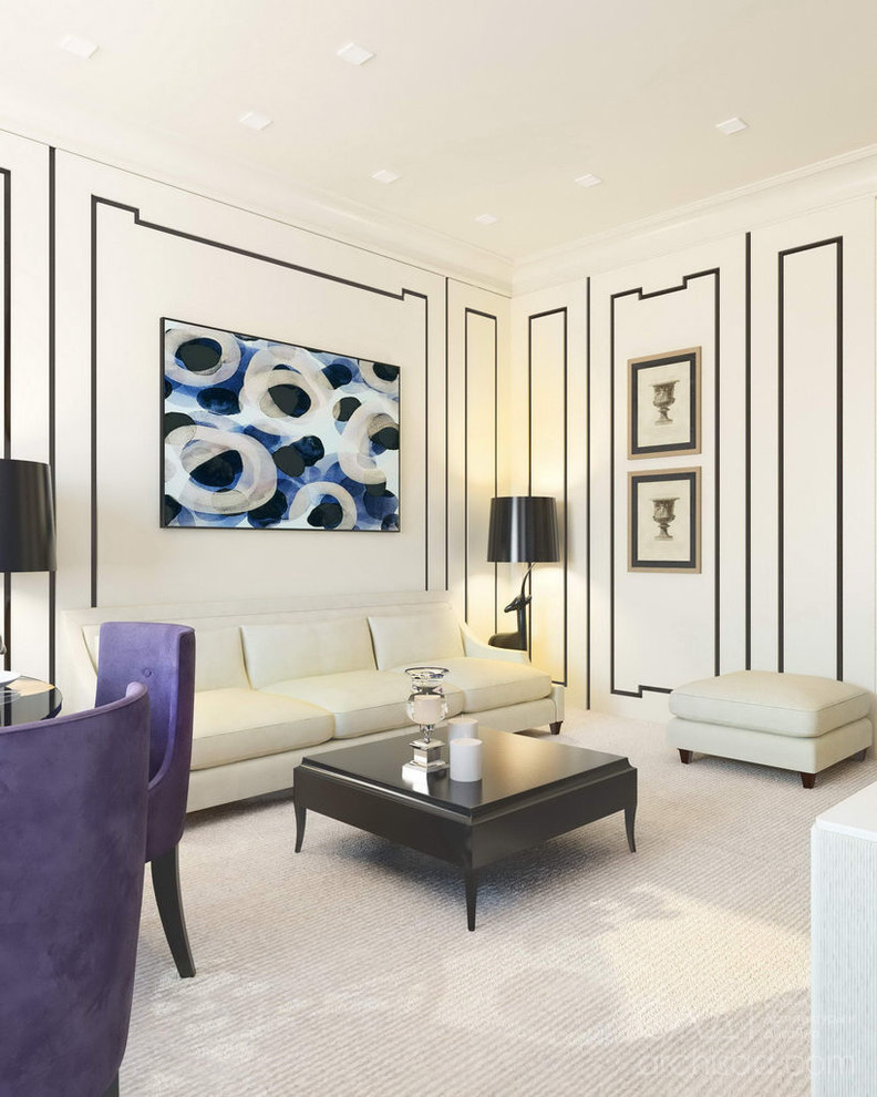 Дизайн-проект квартиры  «Purple»