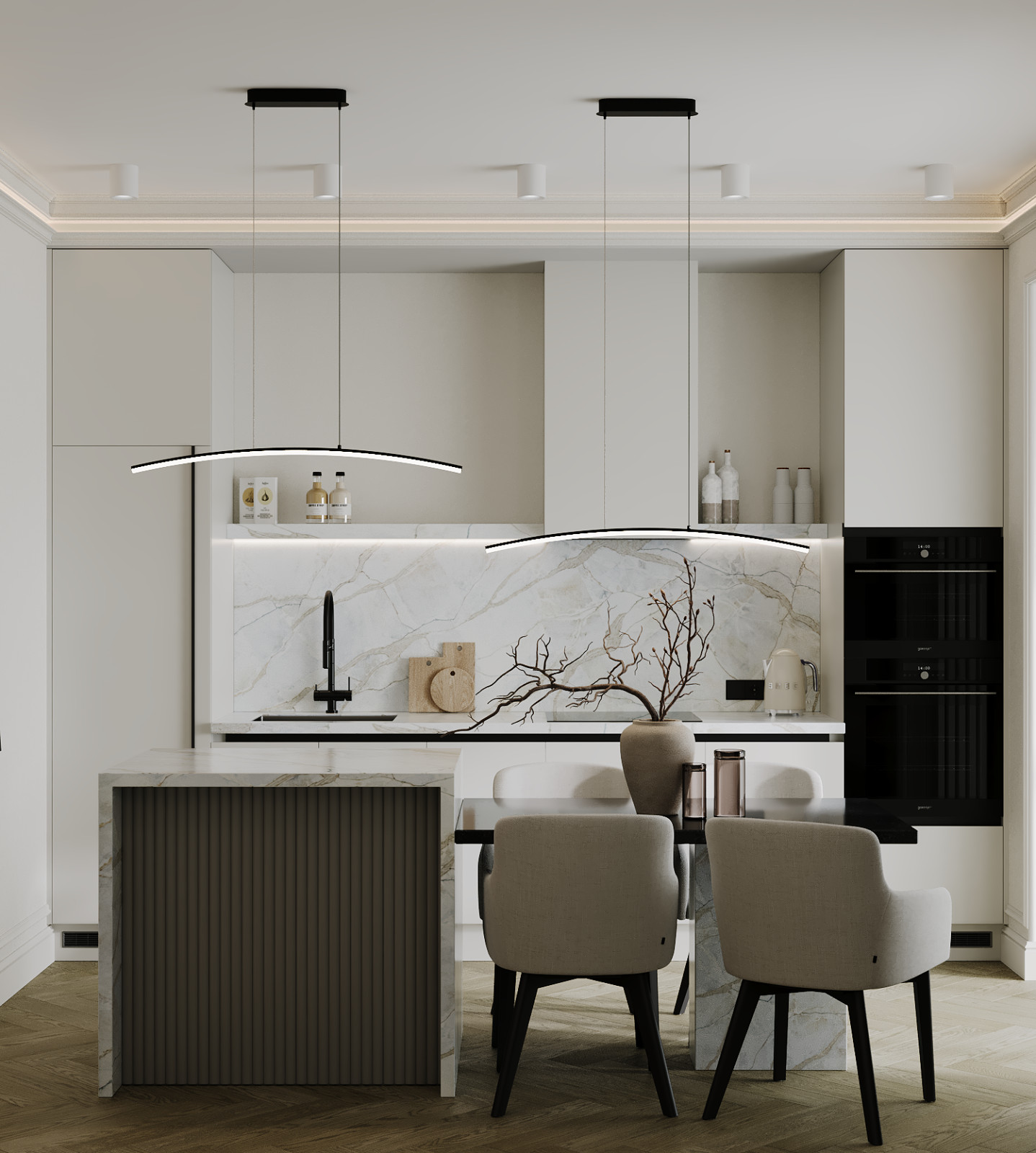 Дизайн-проект квартиры в ЖК Лесков