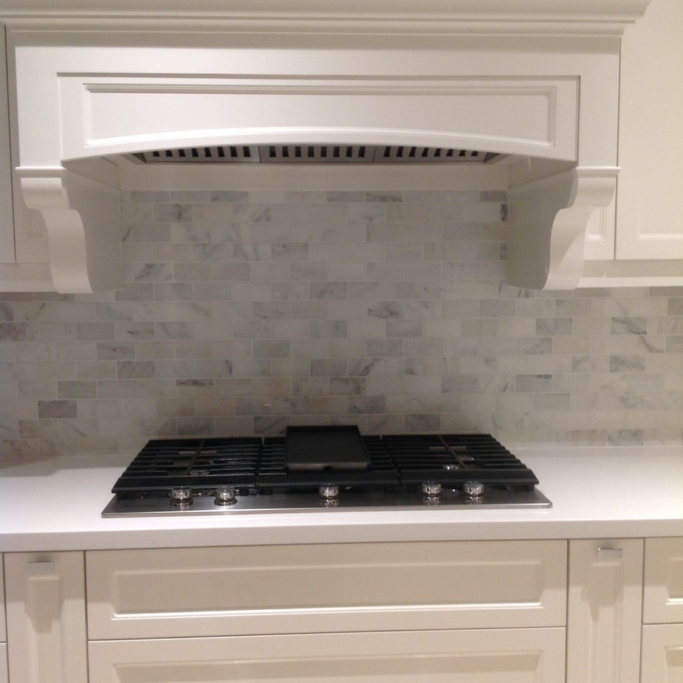 Transitional kitchen photo in Toronto