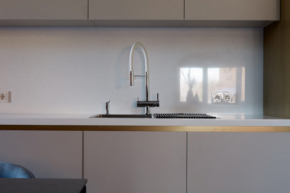 Кухня-гостиная 55м2 "Дачный ответ"