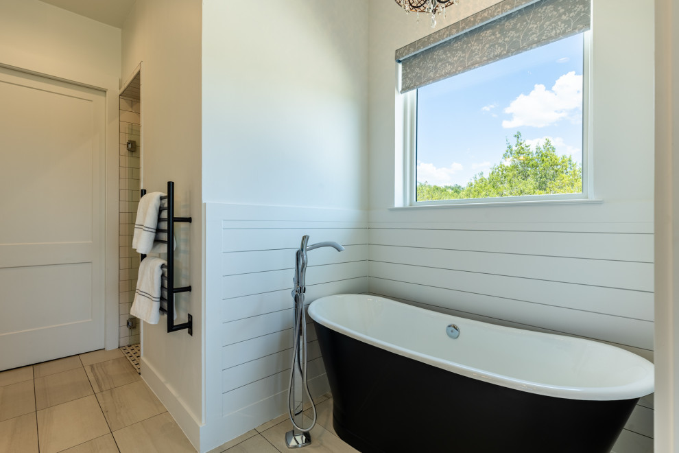 Bathroom - transitional bathroom idea in Austin