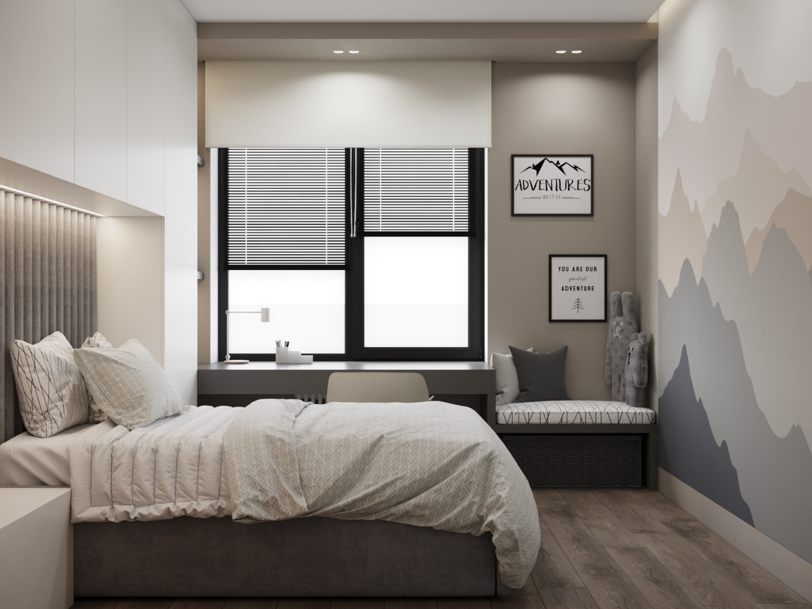 Уютный минимализм для молодой семьи