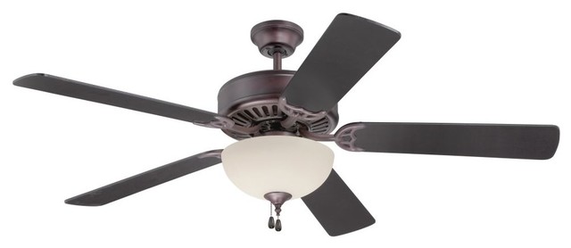 Craftmade Pro Builder 202 52 Oiled Bronze Contractor Ceiling Fan W 5 Blades