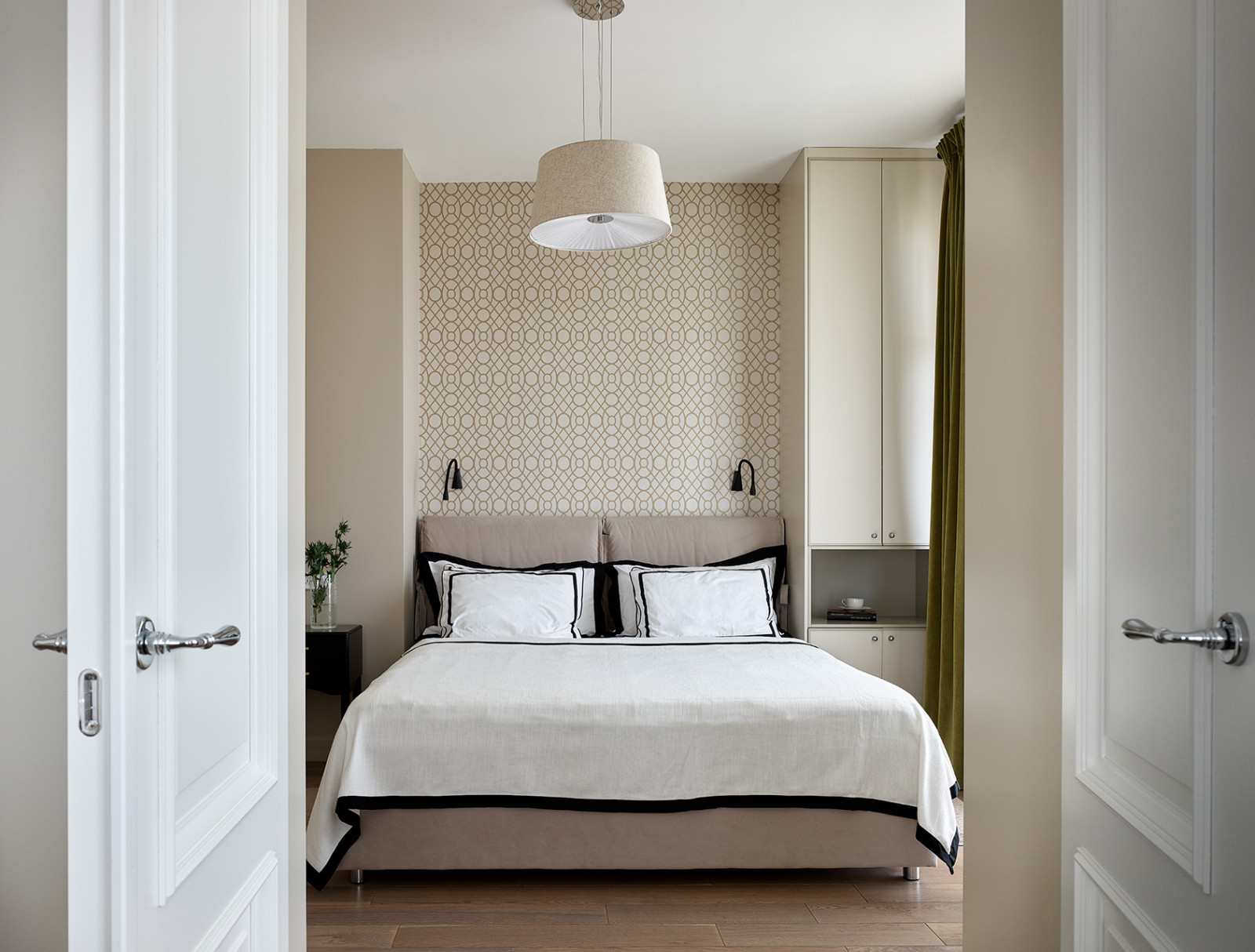 Квартира с камином.