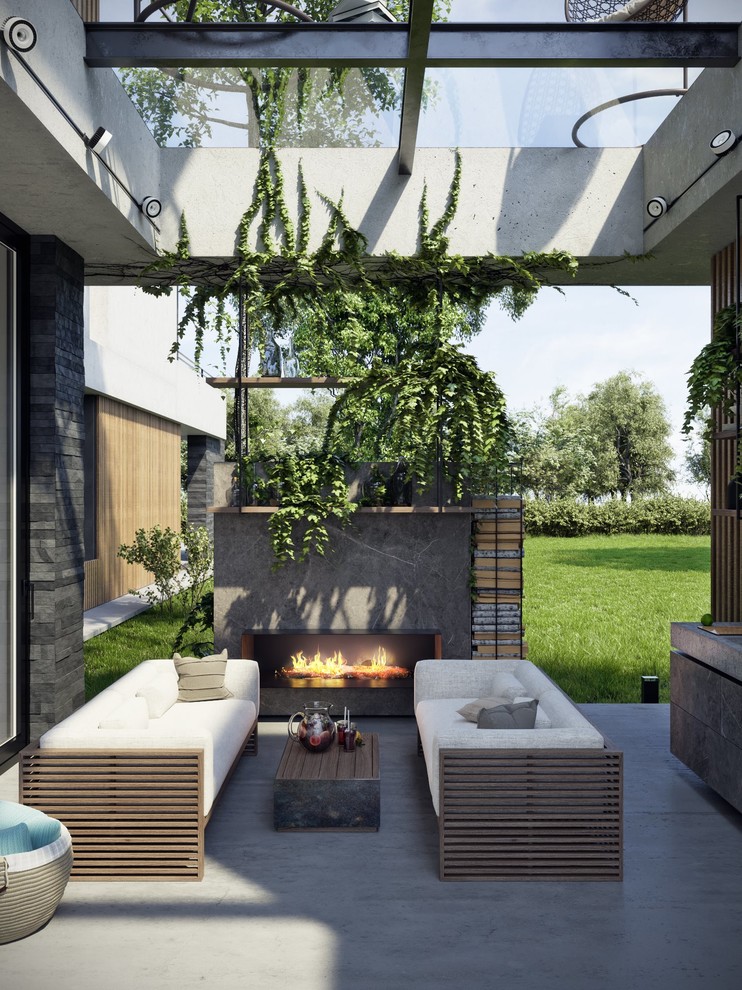 Терраса в загородном доме