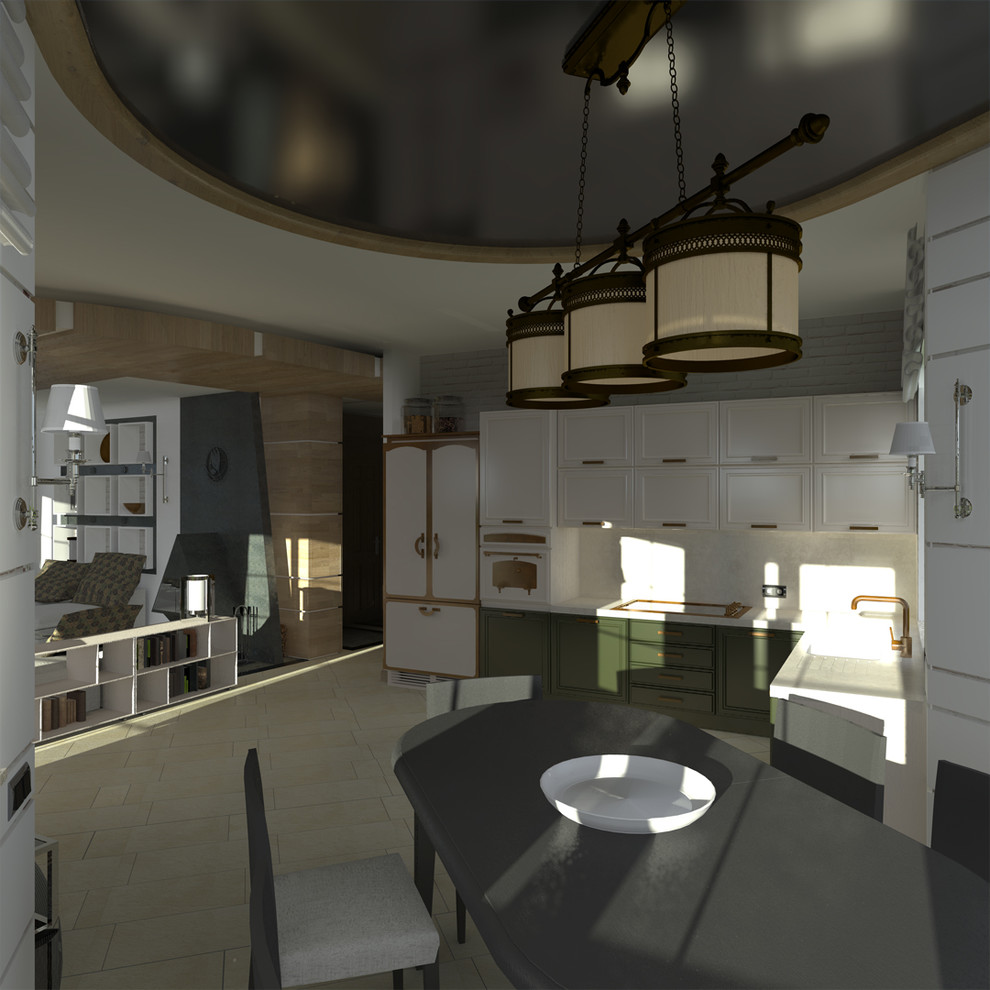 "Лофт" в "Монастырском озере", Новая Рига, 2012