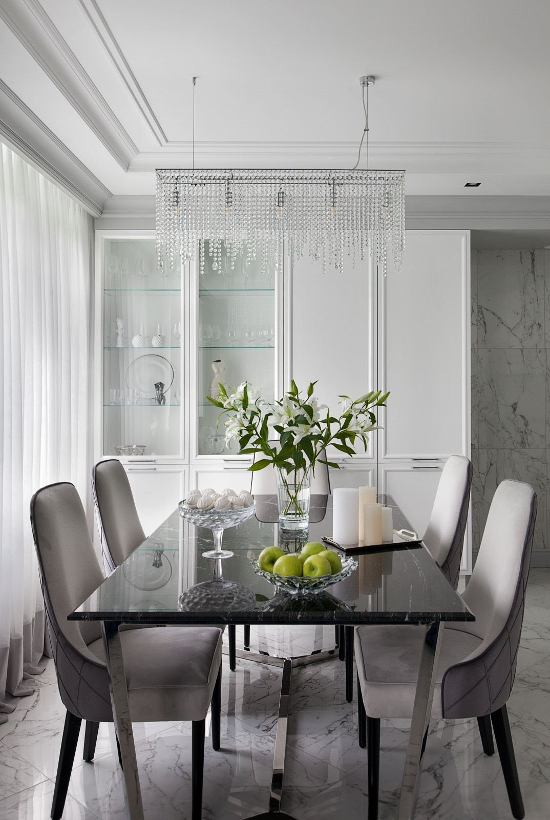 Интерьер квартиры в стиле современной классики 105 кв.м.