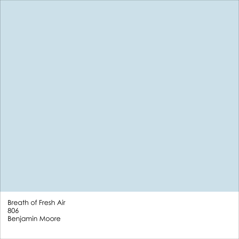 Favorite Paint Color Benjamin Moore Breath Of Air The Right Backdrop